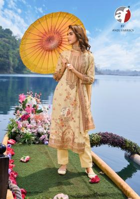 Anju fabrics preety petals vol 2 wholesale ladies ctops and kurties in ludhiana